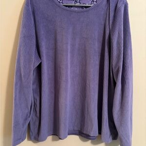 Croft & Barrow Purple Long Sleeve Pajamas